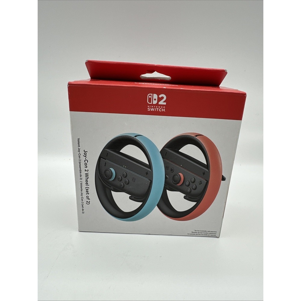 Nintendo Switch 2 Joy-Con 2 Wheel (set of 2) Controllers‎ - New